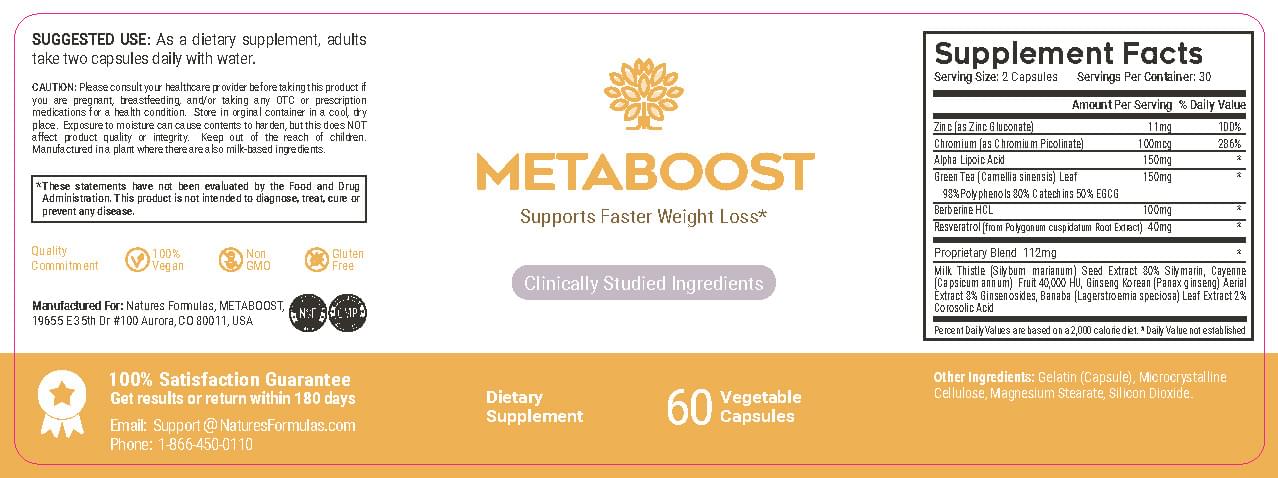 METABOOST Label